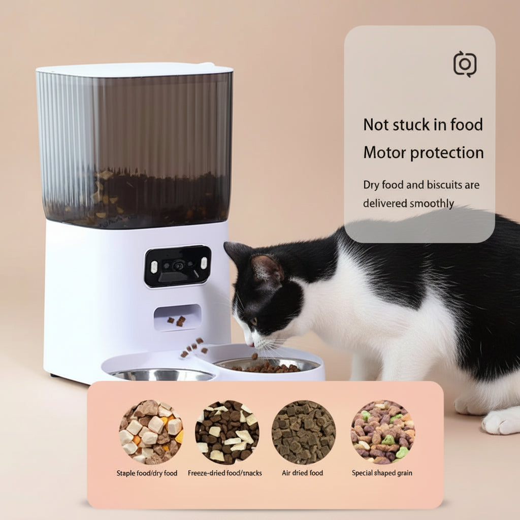5L Smart Automatic Feeder - Single/Double Bowl