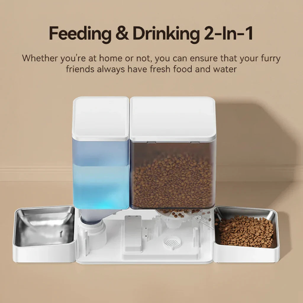 2-In-1 Feeder + Fountain (U.S. Only)
