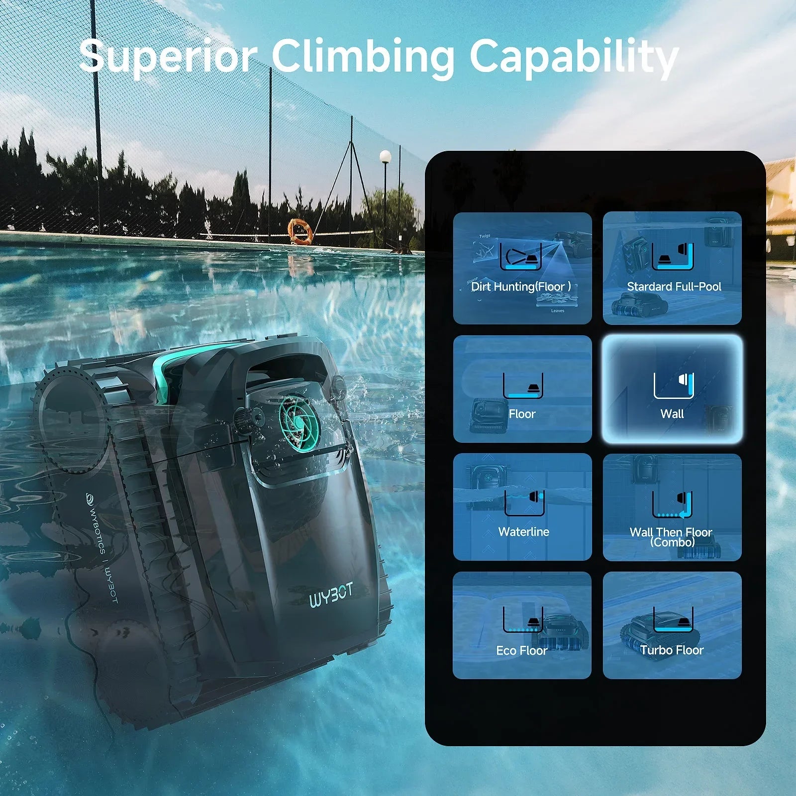 WYBOT Full Pool Solution Bundle-M2 & F1