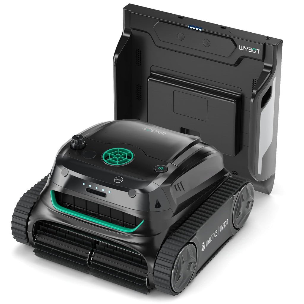 WYBOT S2 Pro with Charging Dock High-end Cordless Robotic Pool Cleaner